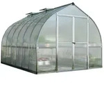 Palram - Canopia Aluminium Gew&auml;chshaus Bella 812 Silber 367x244x219 Cm