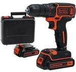 Black&decker - Black+decker Werkzeug - 18v Akku-bohrschrauber, 2x 1,5 Ah Li-ion...