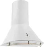 Lumio Neo Retro-dunstabzugshaube 60cm 610m3/h A Edelstahl Wei&szlig;