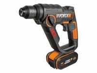 Worx - hammer/bohrmaschine/schraubendreher-akku WX390.1 + 2 batterien 20 v 2.0...