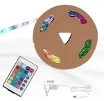 Briloner - Led Band 3meter 12w Fernbedienung Rgb Selbstklebend K&uuml;rzbar Ip20