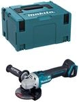 Winkelschleifer 18v Lxt &Oslash;125 Mm (einzelmaschine) In Makpac Makita Dga506zj