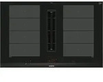 Vakuum-induktionskochfeld 80 Cm, 4 Brenner, 7400 W, Schwarz Siemens Ex875lx67e