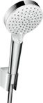 Duschset Mit 125 Cm Langem Flexiblem Schlauch Aus Verchromtem Messing - Hansgrohe