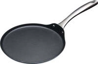 Aster Crepespfanne Aus Stahl 24 Cm Schwarz Flach