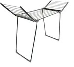 Relaxdays - Standtrockner, Klappbar, 13 M W&auml;scheleine, Hxbxt: 104 X 169 X 54,5 Cm,