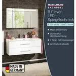 Fackelmann B.clever Spiegelschrank 120cm - 3 T&uuml;ren Korpusfarbe: