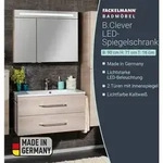 Fackelmann - B.clever Spiegelschrank 90cm Korpusfarbe: Alaska-esche