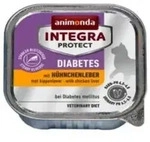 Animonda Integra Protect Diabetes - Nassfutter F&uuml;r Katzen, Gefl&uuml;gelleber 100g