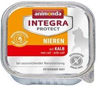 Animonda Integra Protect Nieren - Nassfutter F&uuml;r Katzen, Kalbfleisch, 100g