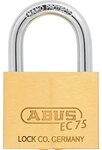 ► Abus Vorhangschloss 75/50 Verschiedenschlie&szlig;end Mit Wendeschl&uuml;ssel