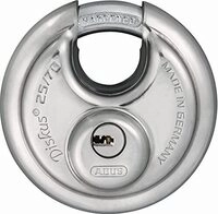 Abus 25/70 Diskus Sicherheitsschloss Edelstahl