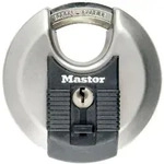Master Lock Vorh&auml;ngeschloss Mit Schl&uuml;ssel Aus Stahl, L&auml;nge 70 Mm Master Lock