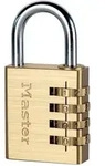 Master Lock - Vorhangschloss 604 Eurd Zahlenschloss, 40 Mm,messing Finish Sb