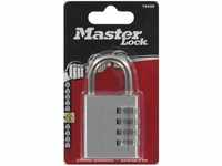 Master Lock - Vorhangschloss 7640 eurd Zahlenschloss, 40 mm, Aluminium Finish,...