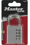 Master Lock - Vorhangschloss 7640 Eurd Zahlenschloss, 40 Mm, Aluminium Finish, Sb