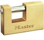Master Lock 608eurd Rechteckiges Vorh&auml;ngeschloss Mit Schl&uuml;ssel Aus Massivem