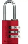 Zahlen-vorhangschlo&szlig;-aluminium Breite 20mm,145/20 M.ean,farbe Rot