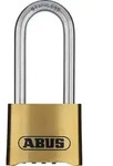 Abus - Zahlenvorhangschloss 180ib/50 Hb63 B/sb Schlossk&ouml;rperbreite 52 Mm Messing