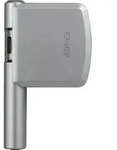 Abus Fenster-scharnierseiten-sicherung Fas101s Silber