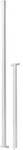 Abus - Stangenset Wintecto One Fos550,fos650 118/118cm Plastikh&uuml;lle/stahl Wei&szlig;