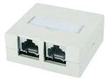Teleg&auml;rtner J00023a0056 Rj-45 Wei&szlig; Steckdose