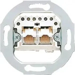 Jung Iae/uae-anschlussdose 2 X 8-pol., F&uuml;r 2 Terminals (parallel) Uae 2x8 Upo