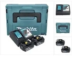 Power Source Kit 18 V Mit 2x Bl 1850 B 5,0 Ah Akku + Dc 18 Rc Schnellladeger&auml;t...