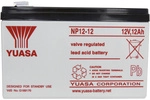 Yuasa Np12-12 Agm-batterie 12 Ah Schwarz