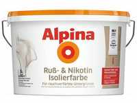 Alpina - Nikotinsperre 5 l weiß matt Isolierfarbe Innenfarbe