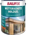 Baufix Wetterschutz-holzgel Mahagoni Seidengl&auml;nzend, 5 Liter, Holzlasur