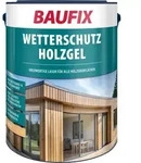Baufix Wetterschutz-holzgel Farblos Seidengl&auml;nzend, 5 Liter, Holzlasur