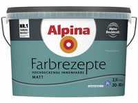 Alpina - Farbrezepte Kraftvolles Türkis 2,5 l Petrol de Luxe Innenfarbe matt