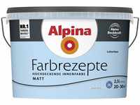 Alpina - Farbrezepte Frisches Himmelblau 2,5 l Luftschloss Innenfarbe matt