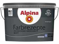 Alpina - Farbrezepte Kräftiges Dunkelgrau 2,5 l Dunkle Eleganz Innenfarbe matt