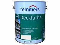 Remmers - Deckfarbe weiß (ral 9016), 5 Liter, Deckfarbe für innen und außen,