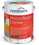 Holzschutz-creme 3in1 Nussbaum, 5 Liter, Tropffreie Holzlasur F&uuml;r Aussen, 3facher