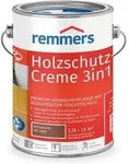 Remmers Holzschutz-creme 3in1 Nussbaum, 2,5 Liter, Tropffreie Holzlasur F&uuml;r Aussen,