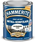 Hammerite Metallschutzlack Gl&auml;nzend, 3in1- Rostschutz, Wei&szlig;, 750 Ml