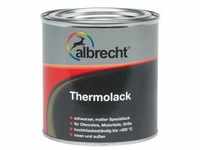 Albrecht - Thermolack 375 ml schwarz matt Lack Grilllack Speziallack Innen Außen