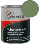 Albrecht - Schultafellack 375 Ml Matt Gr&uuml;n Speziallack Tafellack Tafelfarbe