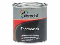 Albrecht - Thermolack 125 ml schwarz matt Lack Grilllack Speziallack Innen Außen