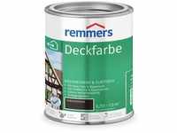 Remmers - Deckfarbe tabakbraun, 0,75 Liter, Deckfarbe für innen und außen,