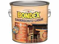 Bondex - Dauerschutz Lasur 2,5 l, teak Holzlasur Schutzlasur Holzschutz Aussen