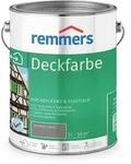 Deckfarbe Dunkelgrau, 5 Liter, Deckfarbe F&uuml;r Innen Und Au&szlig;en, Wetterschutzfarbe
