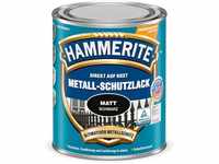 Hammerite - Metallschutzlack matt schwarz