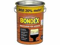 Holzlasur für Außen 4,8 l rio palisander + 20% Inhalt Holzschutz - Bondex