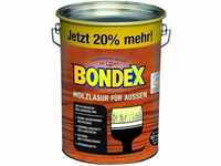 Bondex - Holzlasur für Außen 4,8 l eiche hell Lasur Holz Holzschutz Schutzlasur