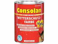 Consolan - Wetterschutzfarbe 750 ml dunkelbraun
