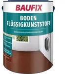 Baufix Boden-fl&uuml;ssigkunststoff Rotbraun Matt, 5 Liter, Beton- Und Bodenfarbe
